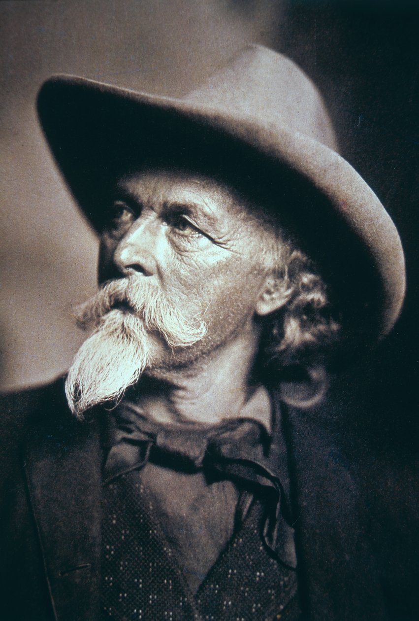 Buffalo Bill (1846-1917) in seinen späteren Jahren von American Photographer