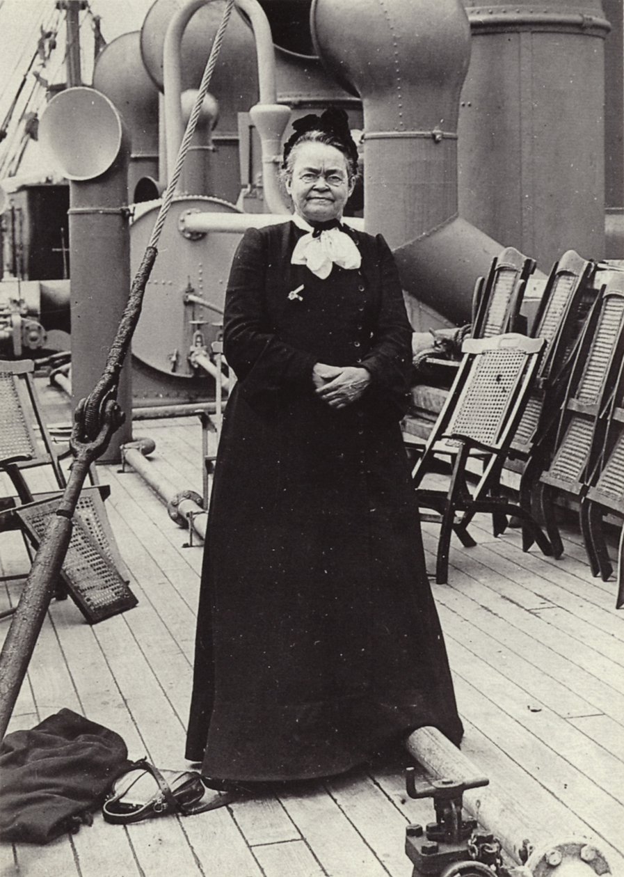 Carrie Nation (1846-1911), amerikanische radikale Abstinenzaktivistin, um 1905 von American Photographer