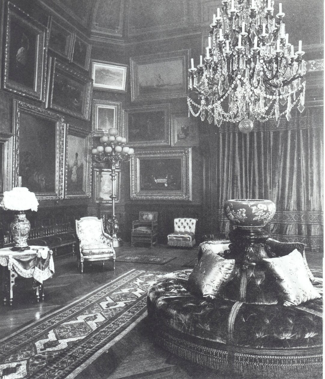 Salon des Astor-Familienhauses, Fifth Avenue, New York von American Photographer