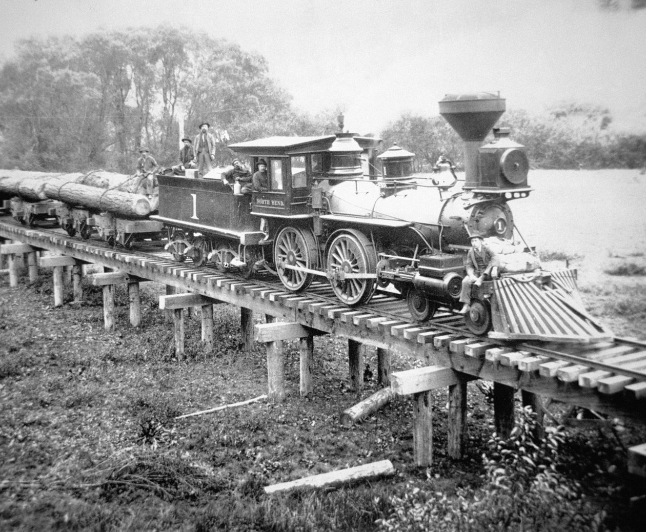 Güterzug, Coss County, Oregon, ca. 1880 von American Photographer