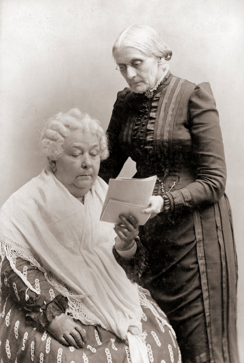 Porträt von Elizabeth Cady Stanton und Susan B. Anthony von American Photographer