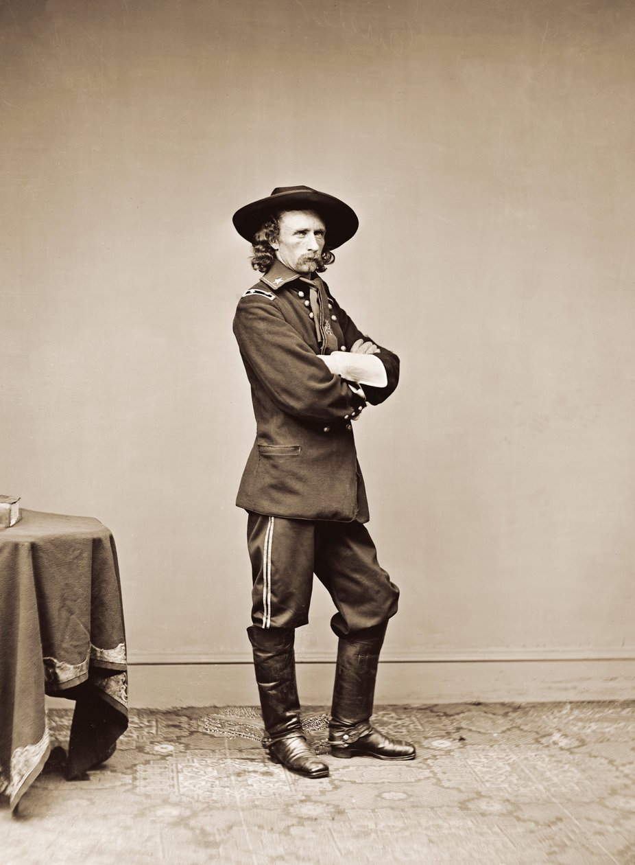 Porträt von General George Armstrong Custer von American Photographer
