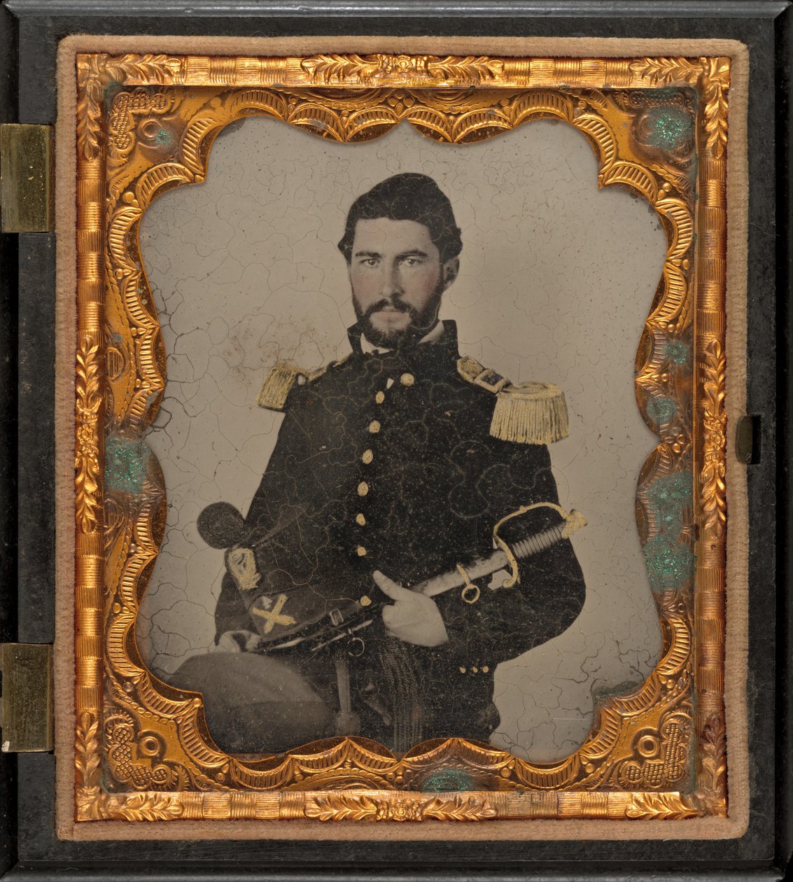 Zweiter Leutnant Henry W. Hayden, 1863 von American Photographer