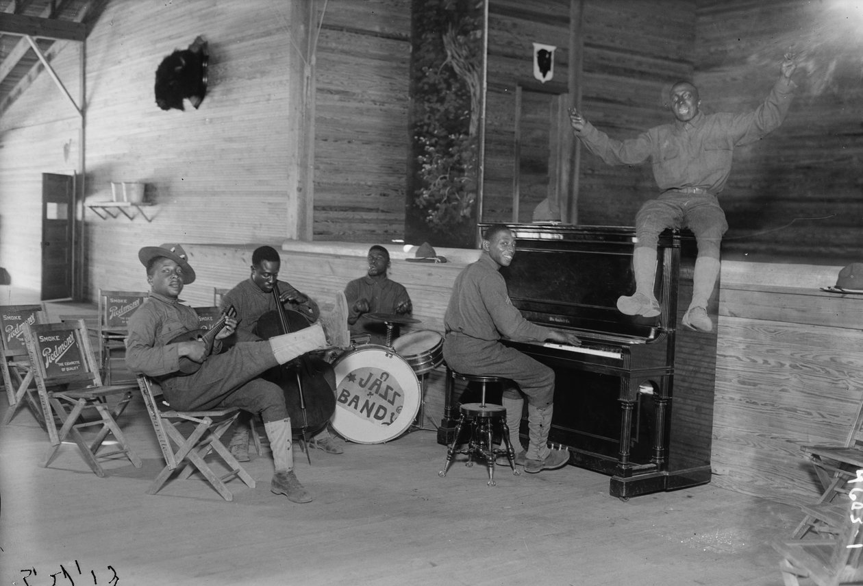 US-Armee Jazzband, 1914-18 von American Photographer