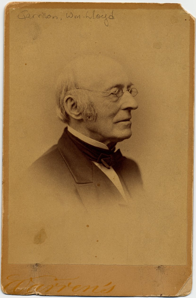 William Lloyd Garrison (1805-79), amerikanischer Abolitionist, Foto von George K Warren, Boston von American Photographer