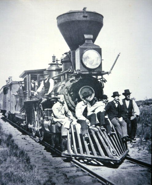 Arbeiter der Chicago, Milwaukee & St Paul Railway Company, ca. 1875 von American Photographer