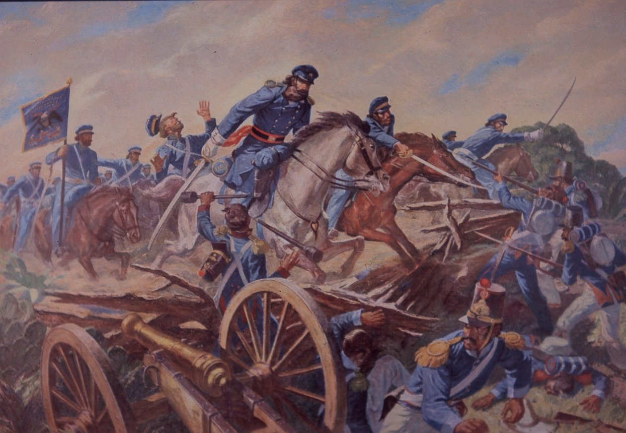 Schlacht von Resaca de la Palma, Mexikanisch-Amerikanischer Krieg von American School
