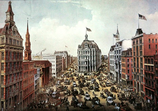 Broadway, New York City, ca. 1975 von American School