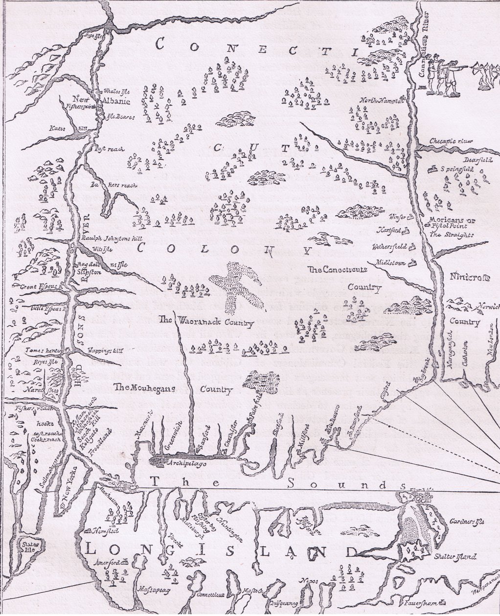 Connecticut, Illustration aus Cassell