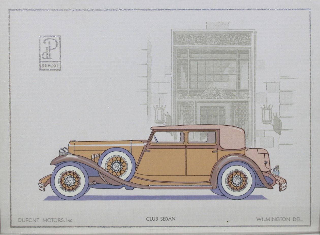 DuPont Motorwagen: Club-Limousine, 1921 von American School