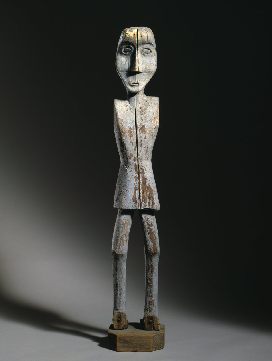 Effigiefigur, Chippewa, späte 19. Jahrhundert von American School
