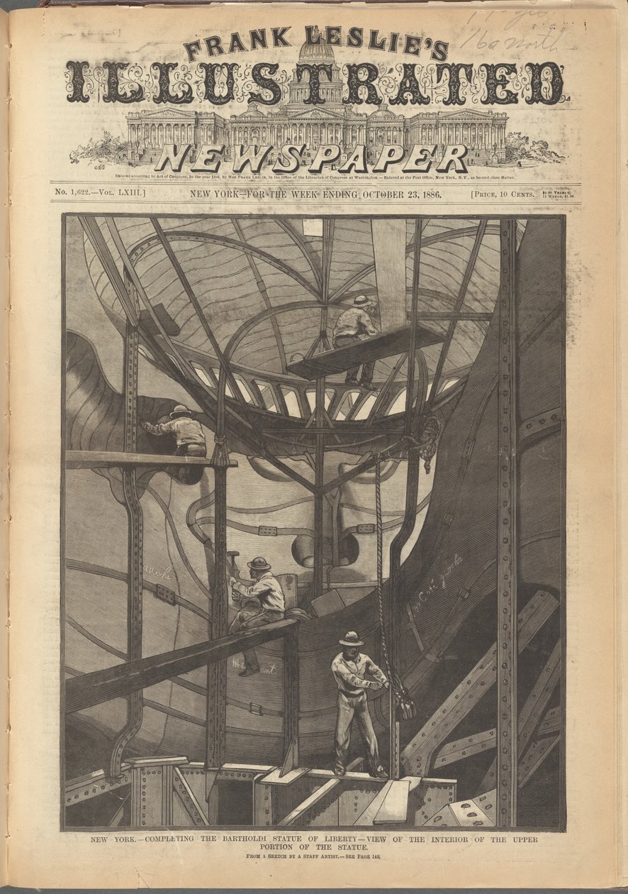 Titelseite von Frank Leslie