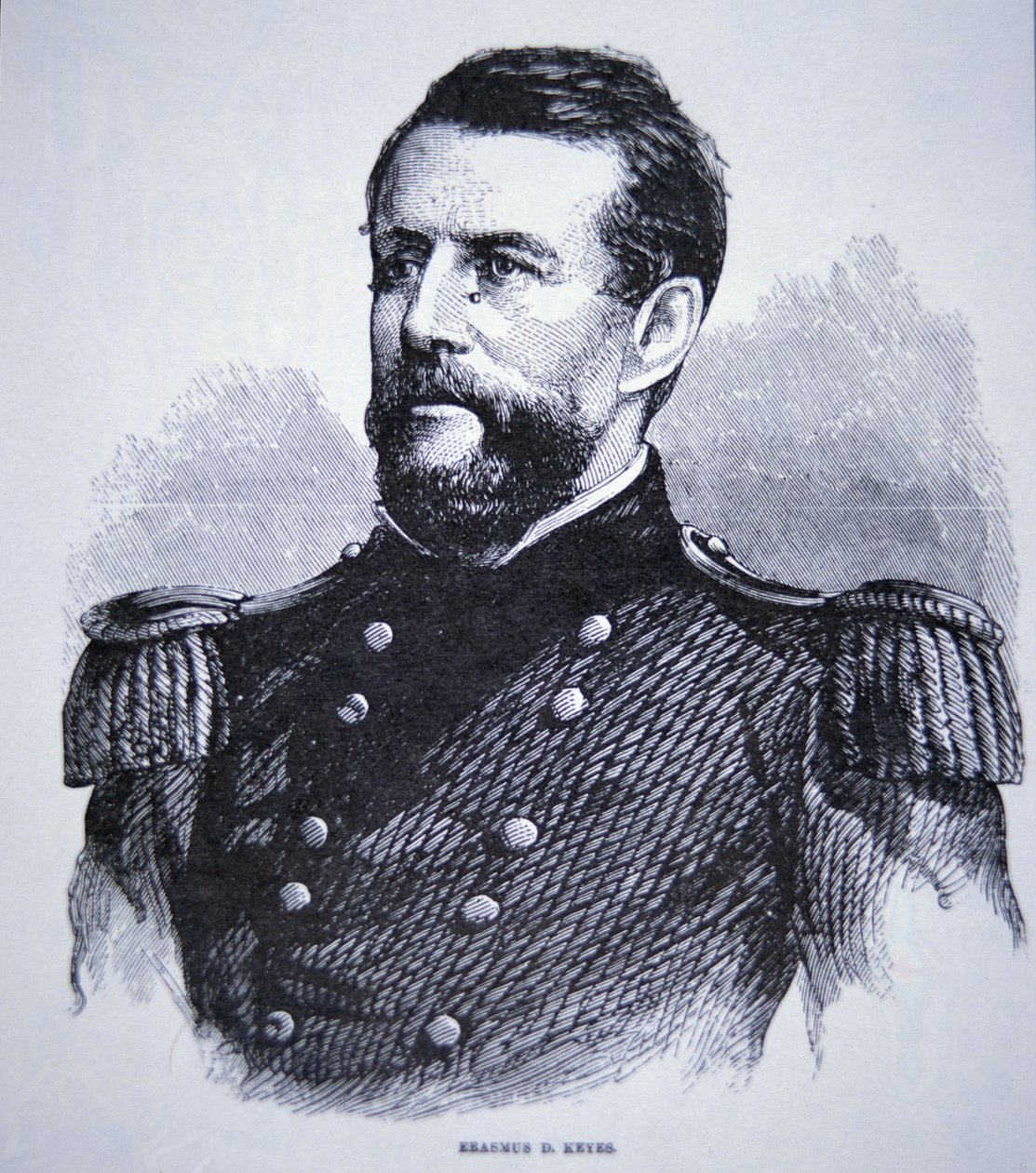 General Erasmus Keyes (1810-95) von American School