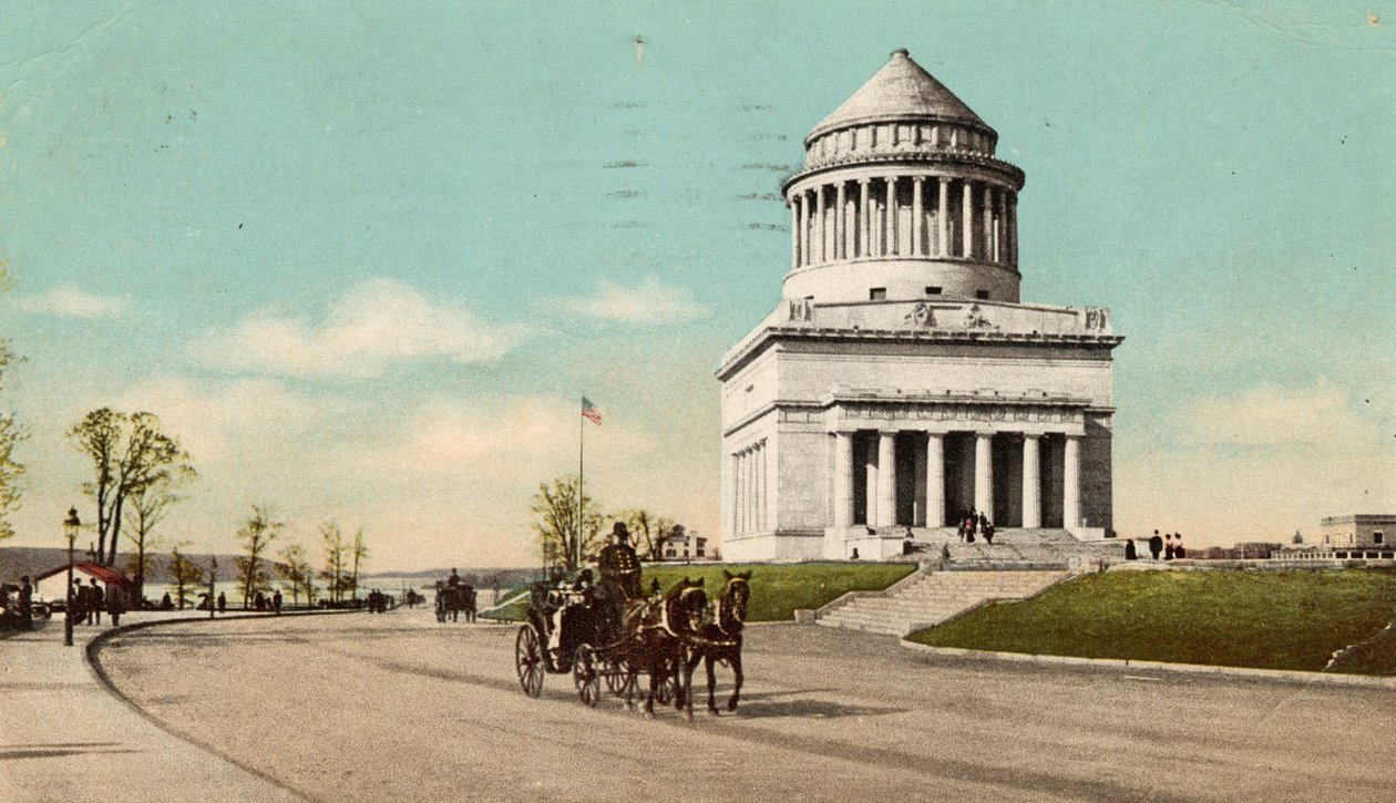 Grants Grabmal, Riverside Drive, New York, ca. 1900-10 von American School
