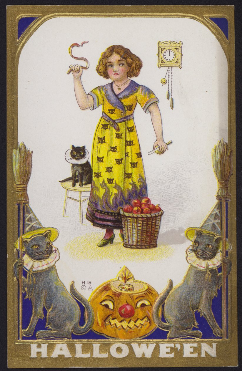 Halloween-Karte von American School