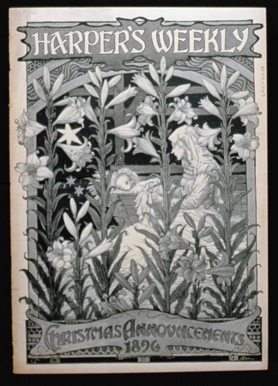 Harpers Weekly, Weihnachtsankündigungen 1896 von American School
