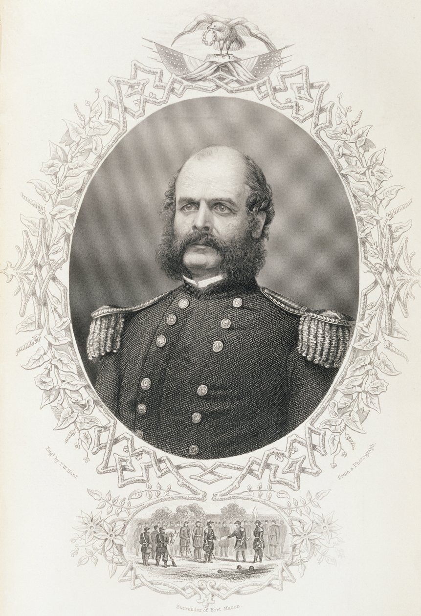 Generalmajor Ambrose Everett Burnside, aus 