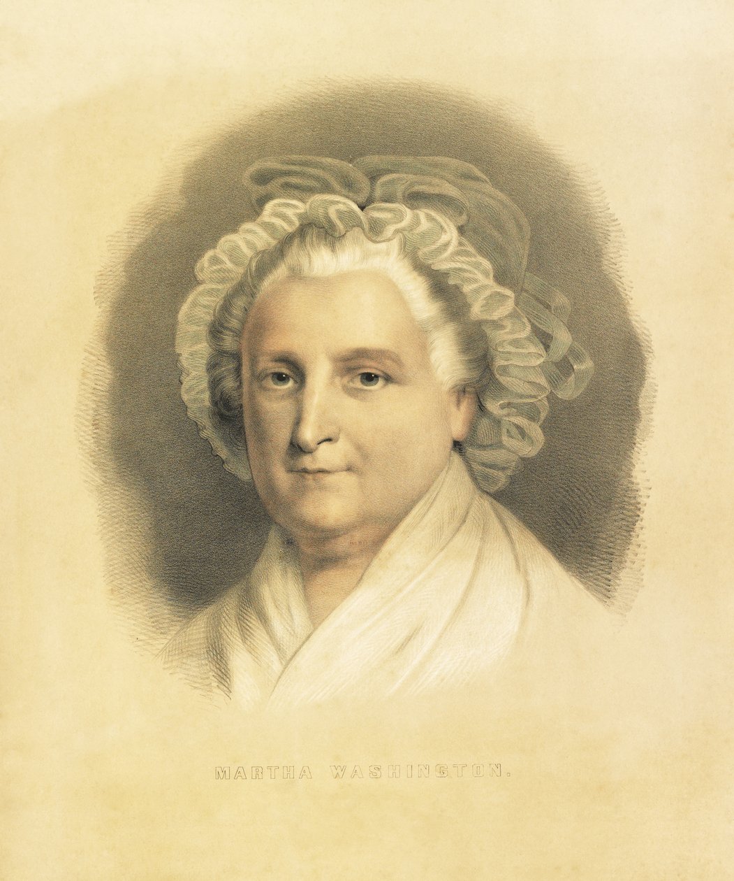Martha Washington, veröffentlicht 1857 von American School