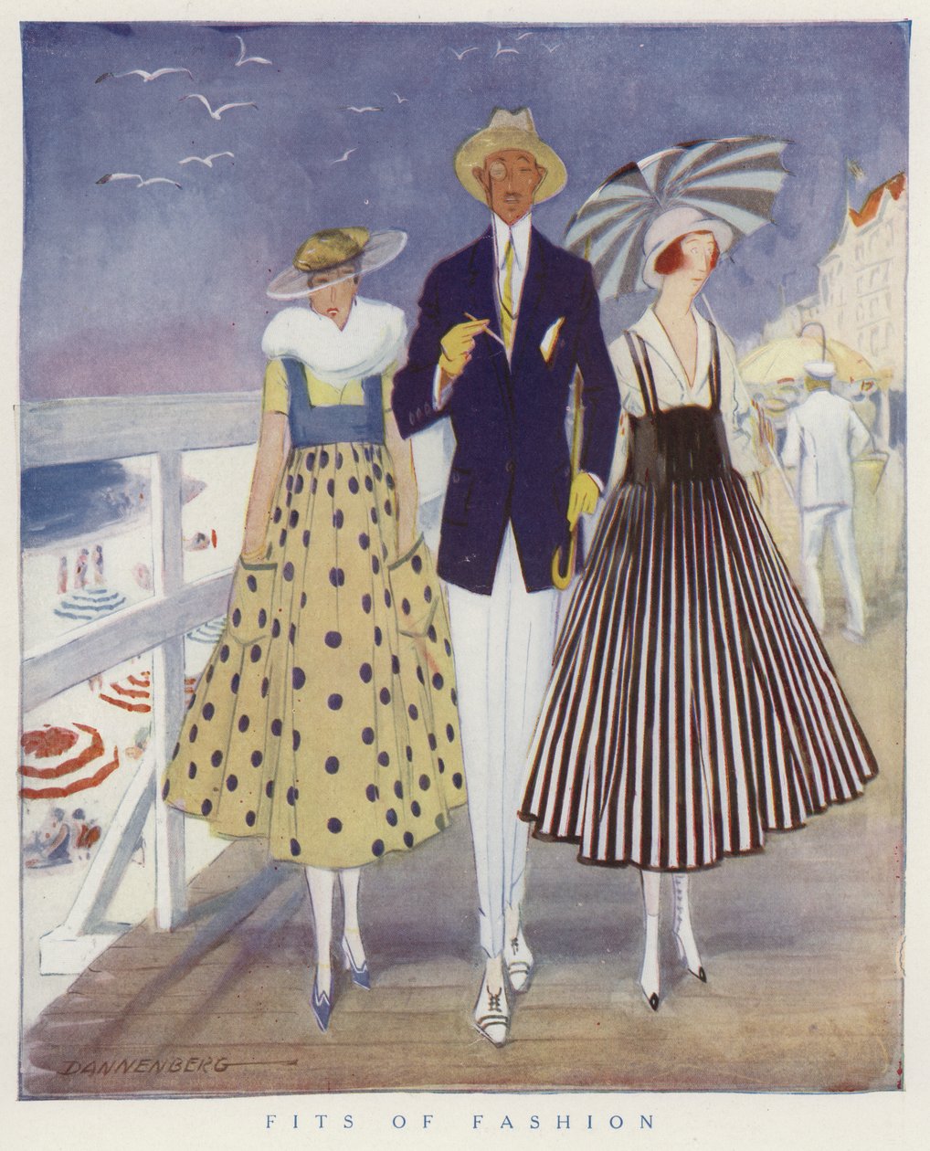 Verspottung der Mode von Männern und Frauen von American School