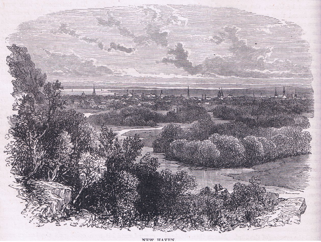 New Haven, Illustration aus Cassell