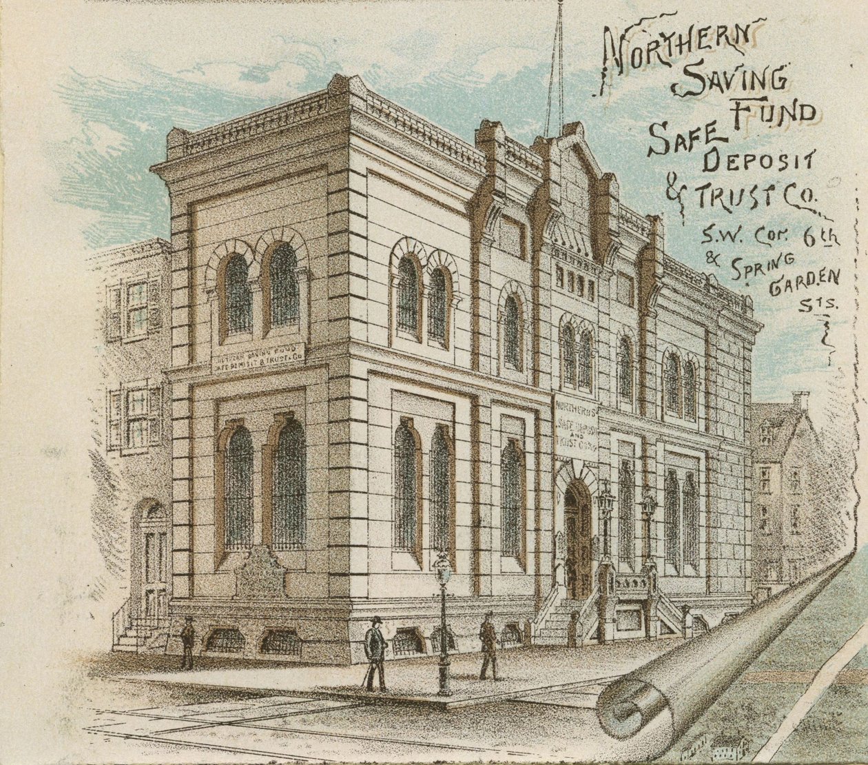 Northern Saving Fund Safe Deposit & Trust Co., 1885-86 von American School