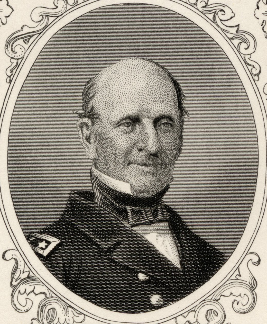 Porträt von Silas Horton Stringham (1798-1876) von American School