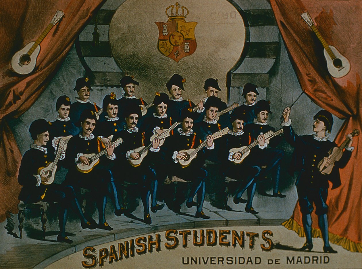Spanische Studenten, Universität von Madrid von American School