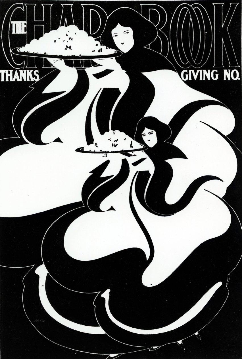 The Charbook Thanksgiving Front Cover, um 1890 von American School