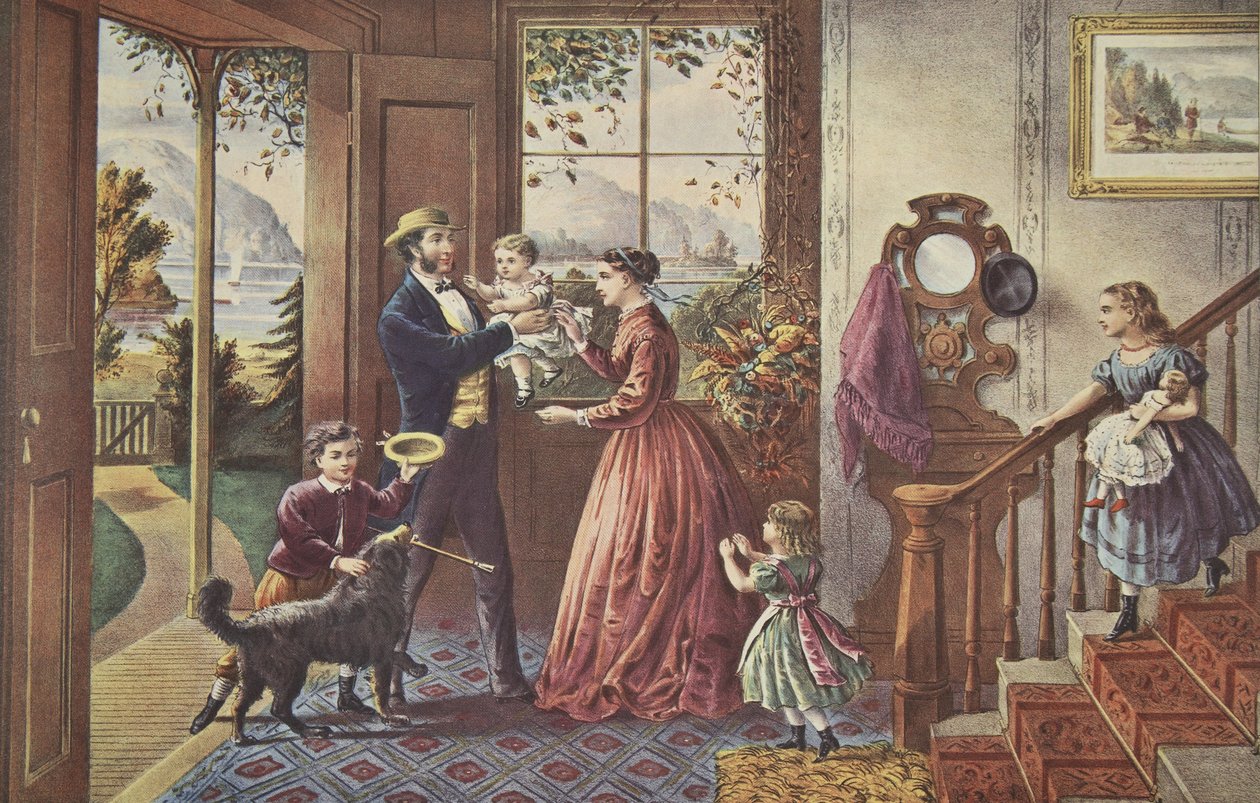 Die vier Jahreszeiten des Lebens - Mittleres Alter, Die Jahreszeit der Stärke von American School