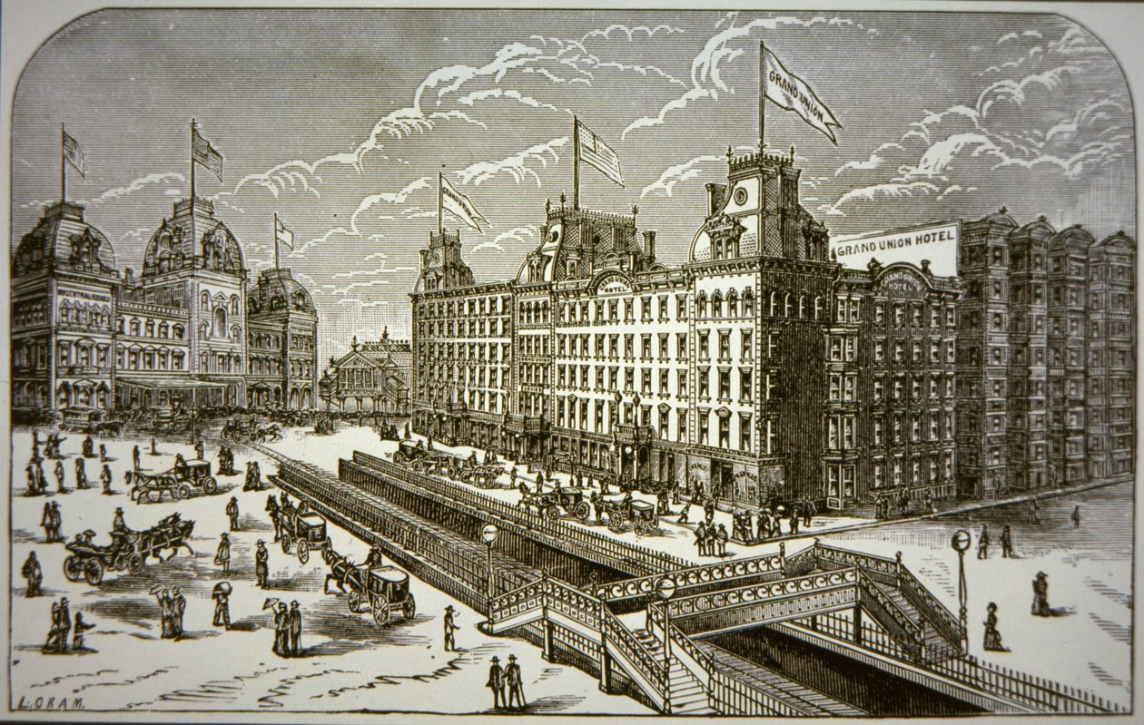 Das Grand Union Hotel, New York City von American School