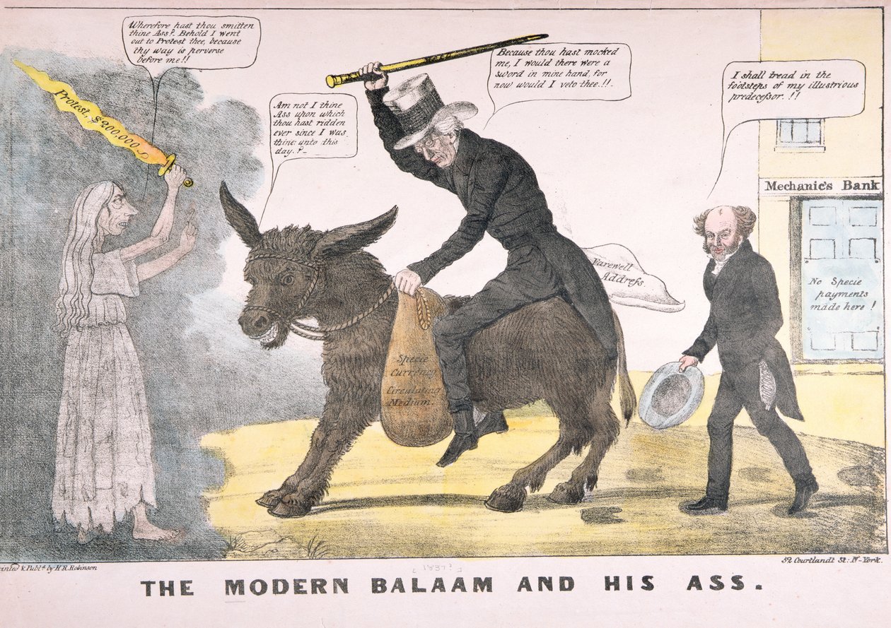 Der moderne Bileam und sein Esel von American School