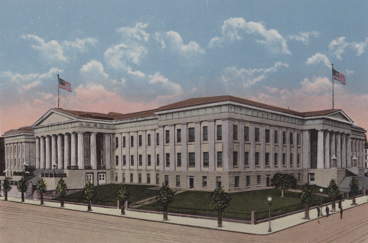 Das Patentamt, Washington DC von American School