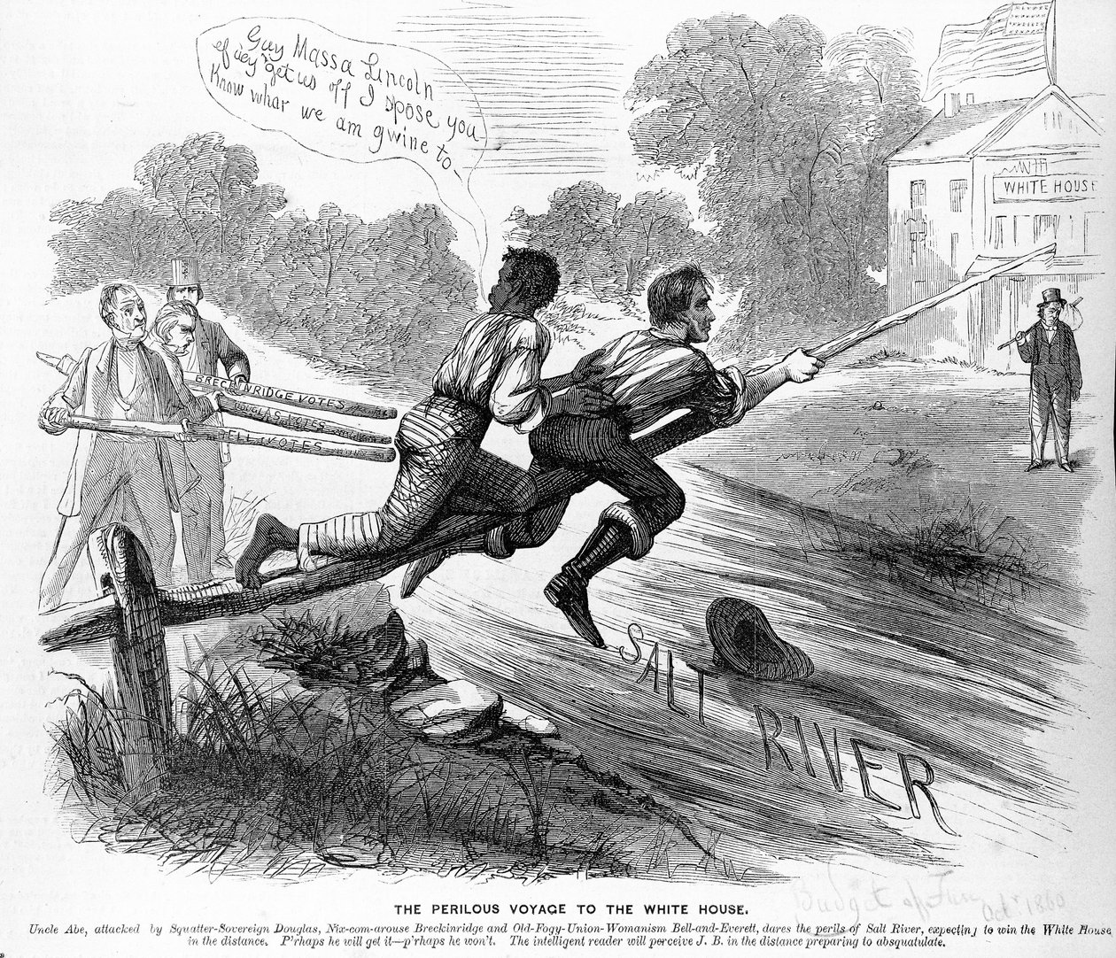 Die gefährliche Reise zum Weißen Haus, aus den Humors of War von American School