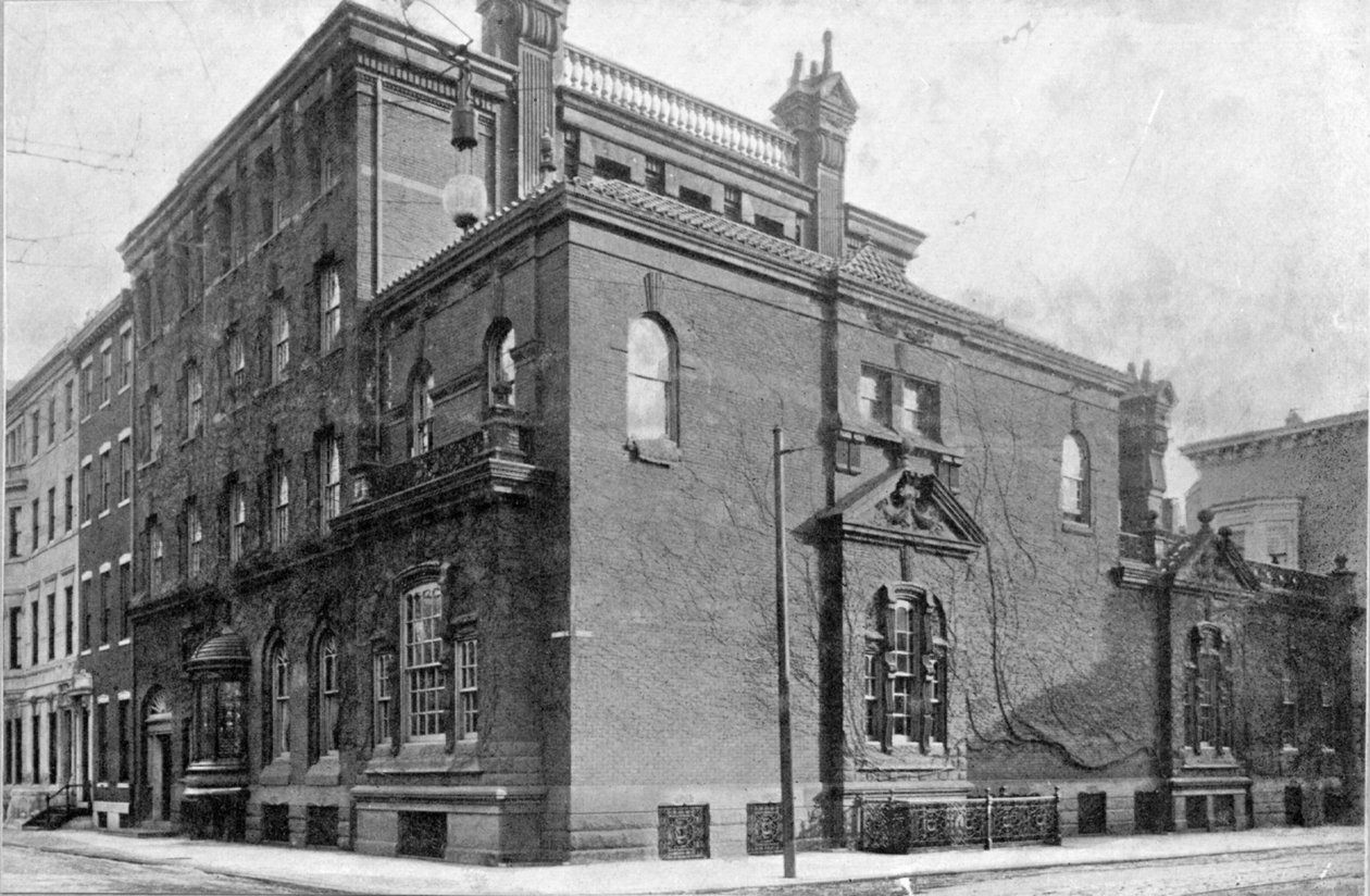 Thomas Alexander Scott Residenz, S. Rittenhouse Square, Ecke 18. Straße von American School