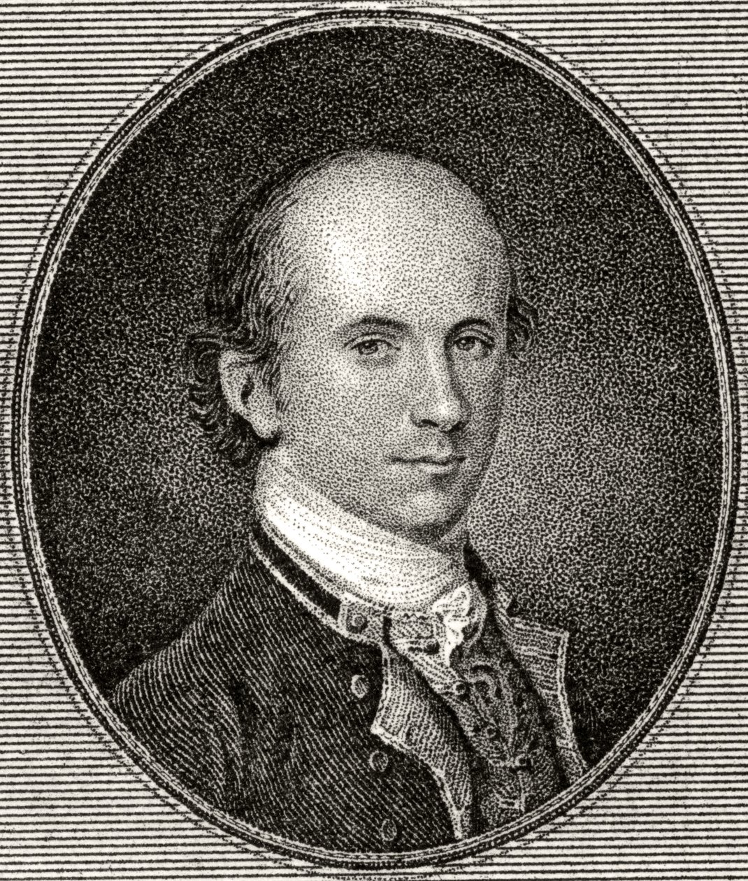 Thomas Heyward Jr., graviert von James Barton Longacre (1794-1869) von American School