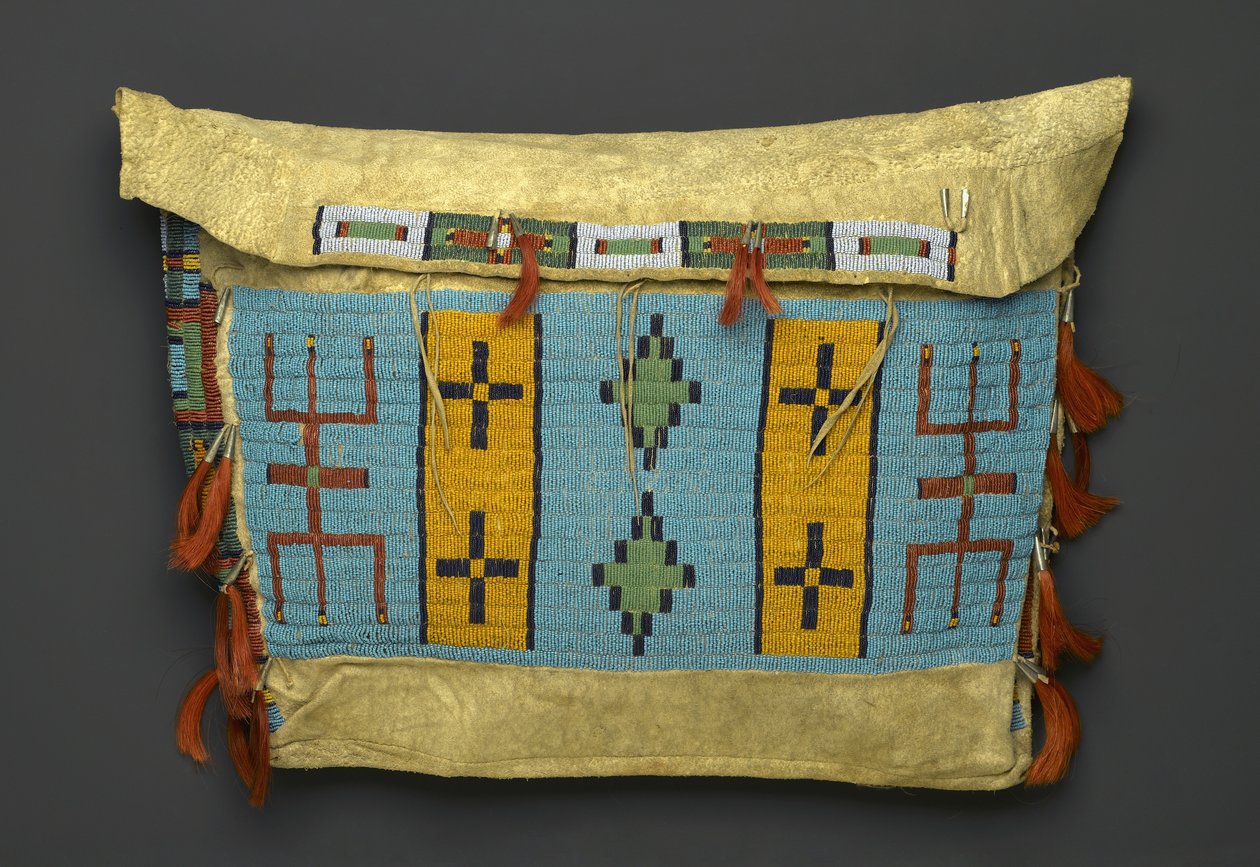 Tipi-Tasche, aus der Plains-Region, ca. 1860-1900 von American School