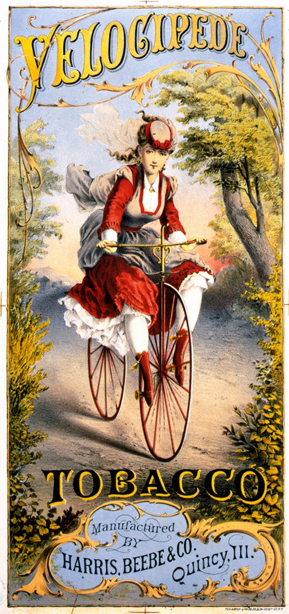 Velocipede Tabakmagazin Anzeige von American School