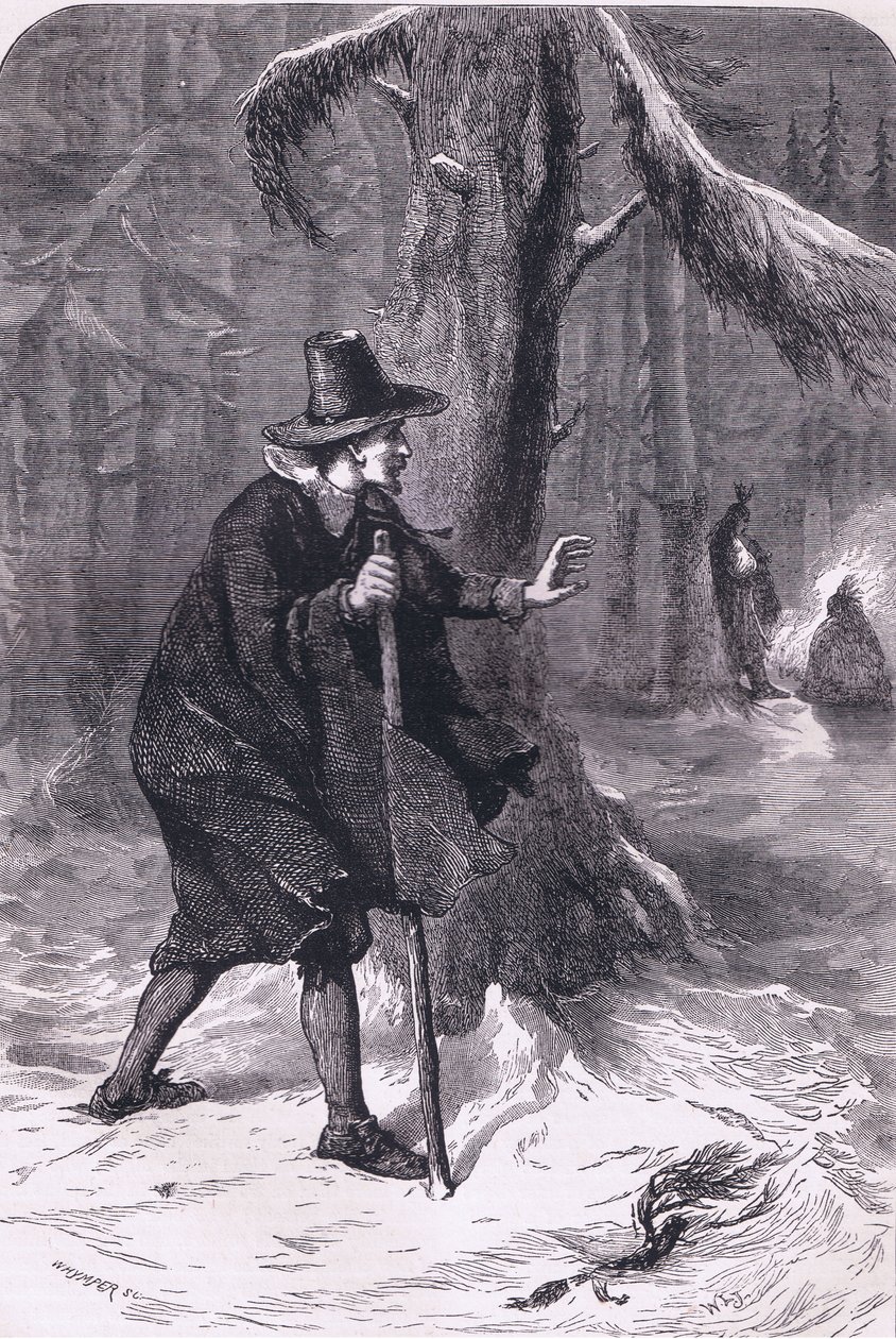 William im Wald, Illustration aus Cassell