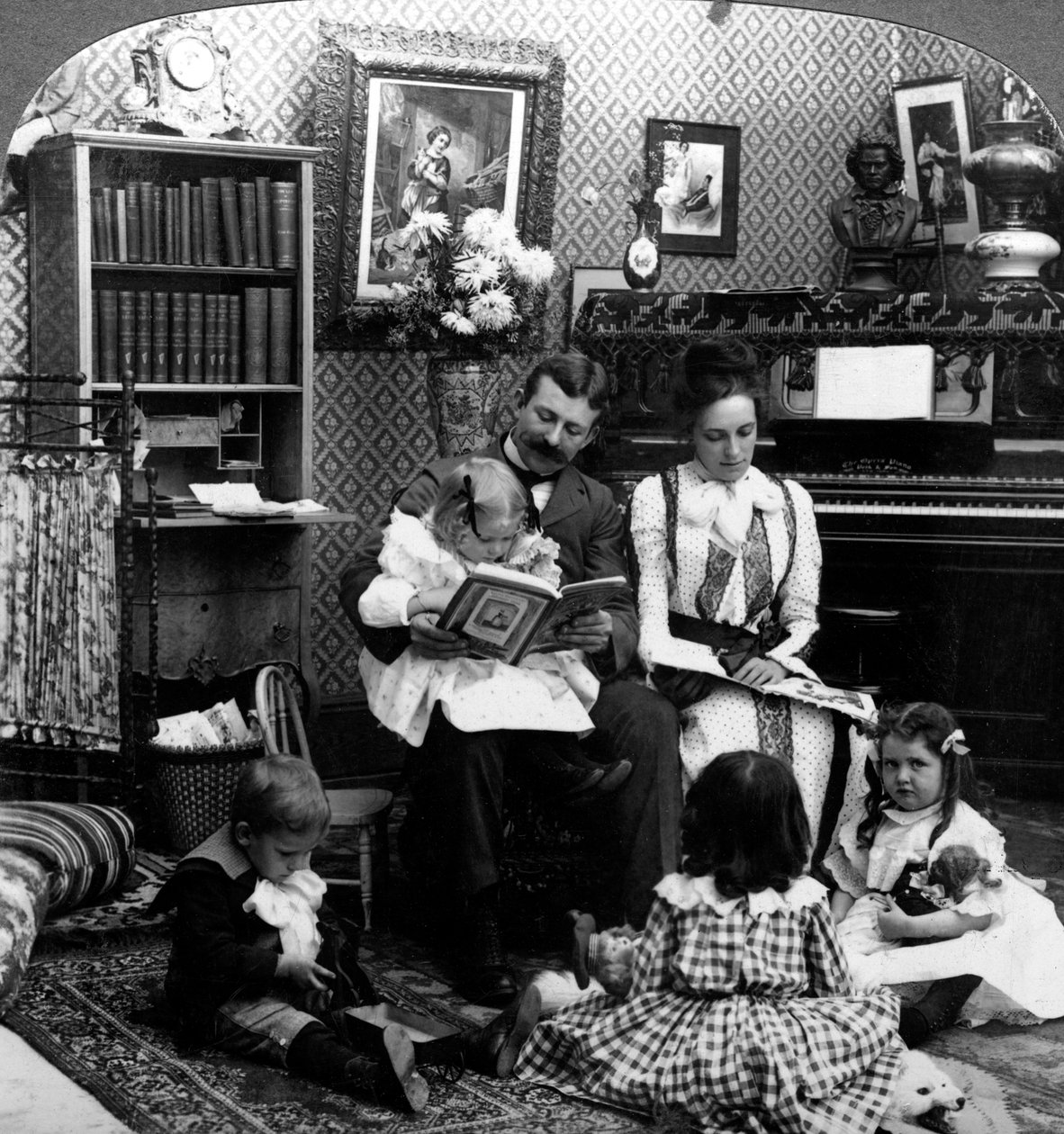 Ein Zauber aus den Himmeln scheint uns dort zu heiligen von American Stereoscopic Company