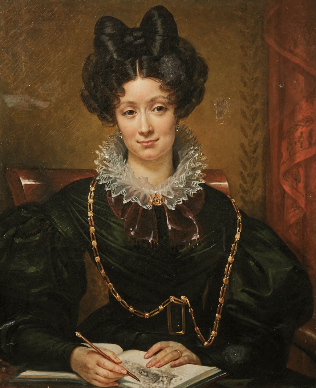 La Jeune Dessinatrice von Amelie Legrand de Saint Aubin