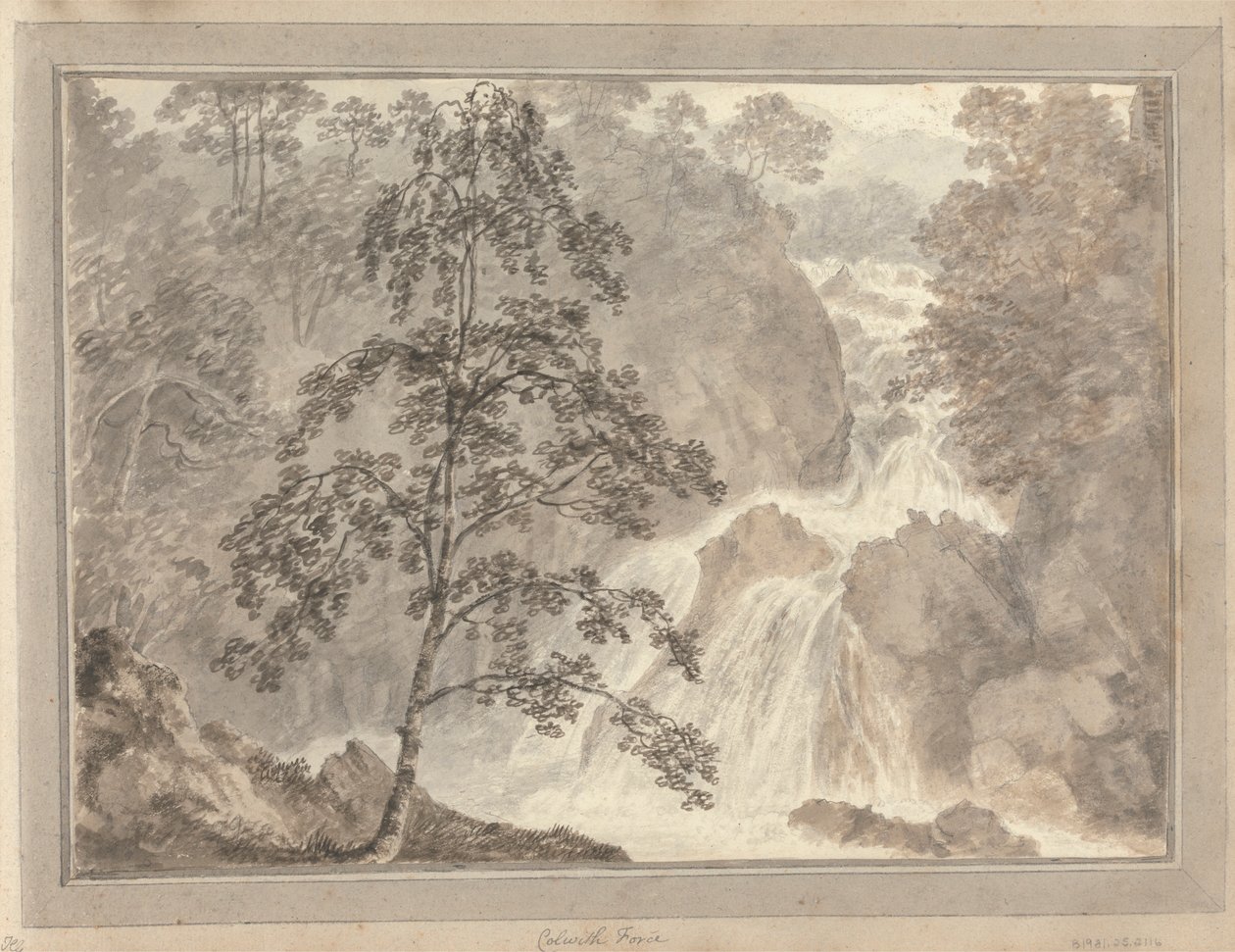 Ansichten in England, Schottland und Wales: Colwith Force von Amos Green