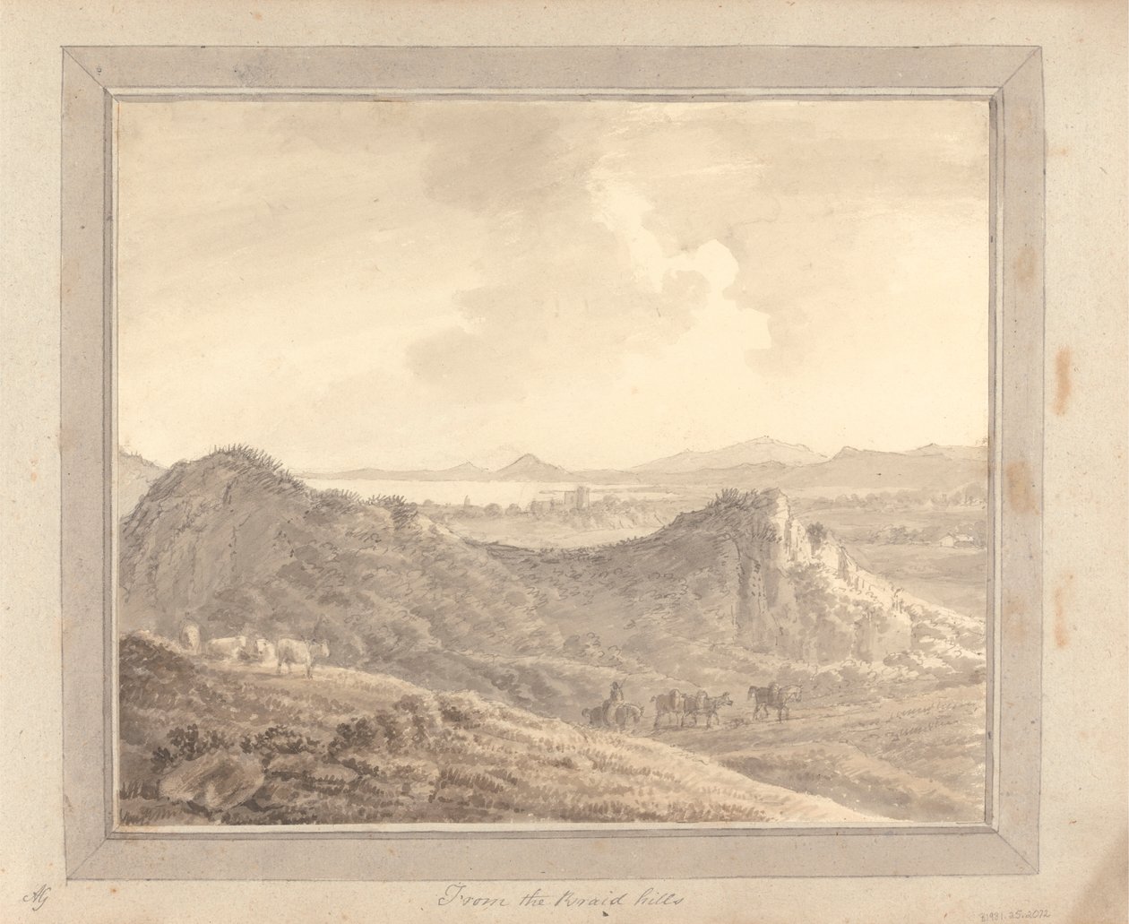 Ansichten in England, Schottland und Wales: Tour in Schottland; von den Braid Hills von Amos Green