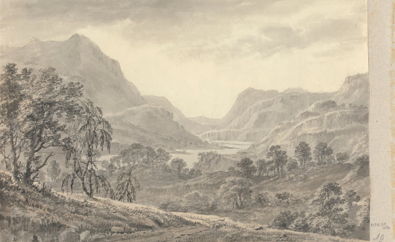 Ansichten in England, Schottland und Wales; Tour in Schottland: In der Nähe von Wyburn Lake von Amos Green