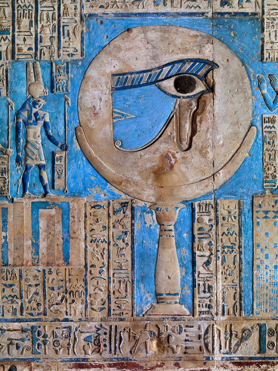 Das Auge des Horus. Die Decke des Hathor-Tempels, Dendera von Ancient Egypt