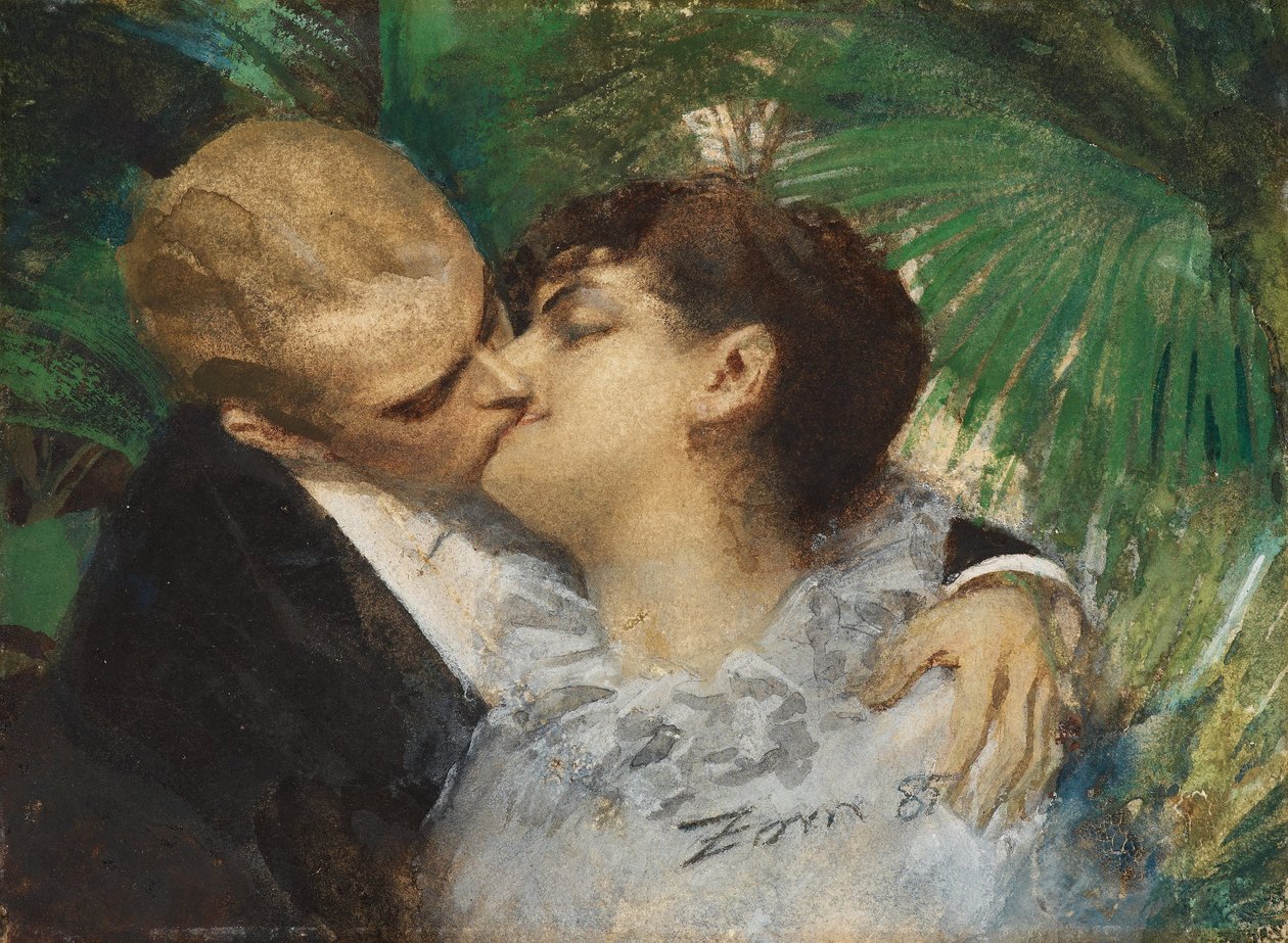 Die Umarmung von Anders Leonard Zorn