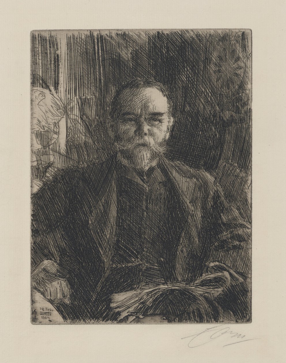 John Milton Hay von Anders Leonard Zorn