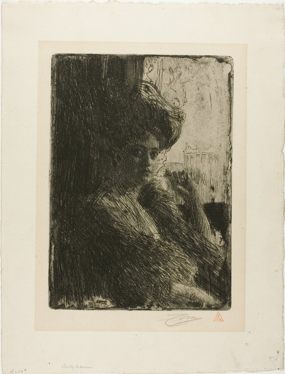 Betty Nansen von Anders Leonard Zorn