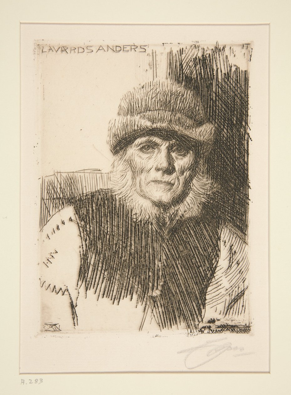 Dalekarlischer Bauer von Anders Zorn