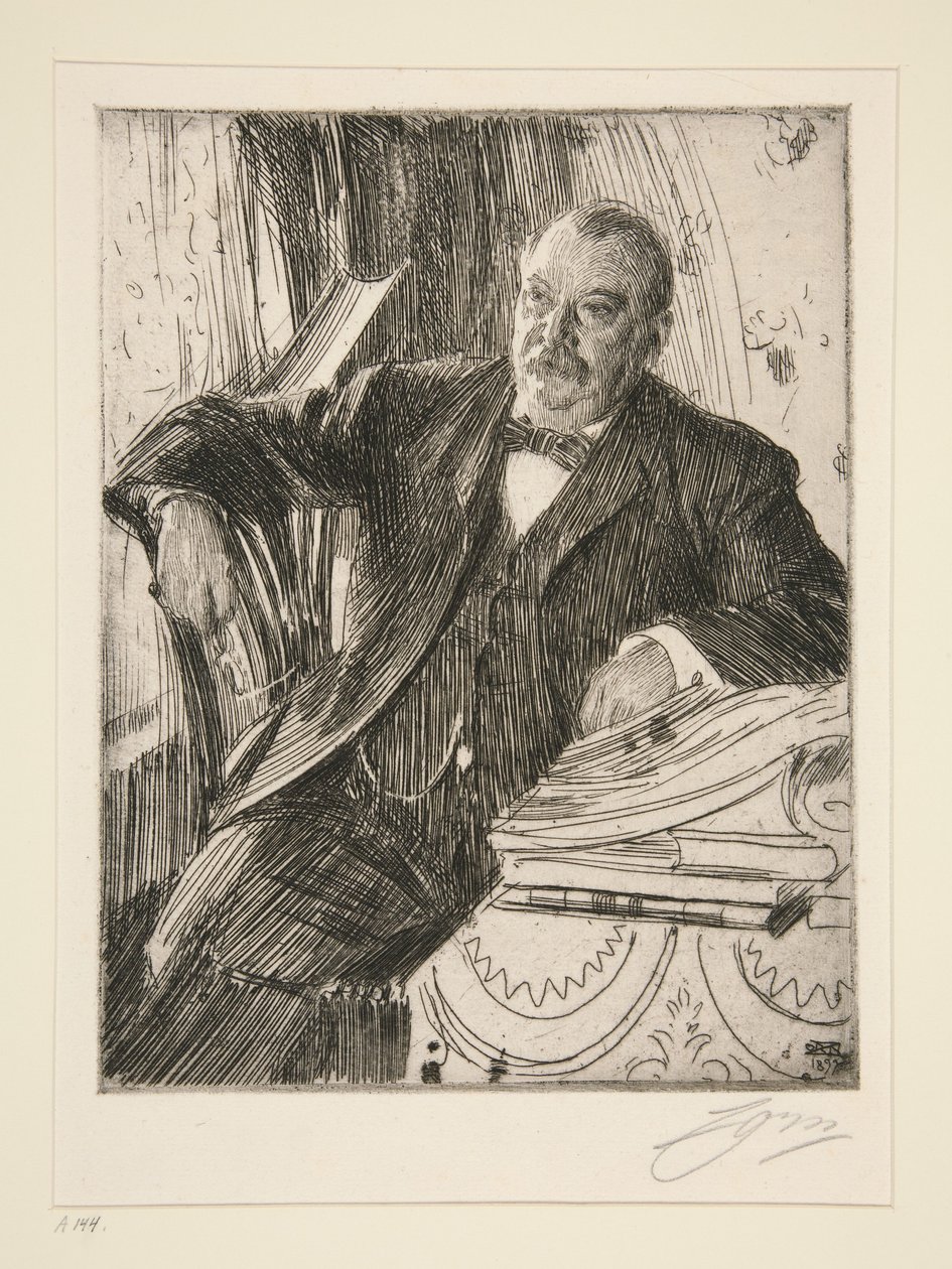 Grover Cleveland II von Anders Zorn