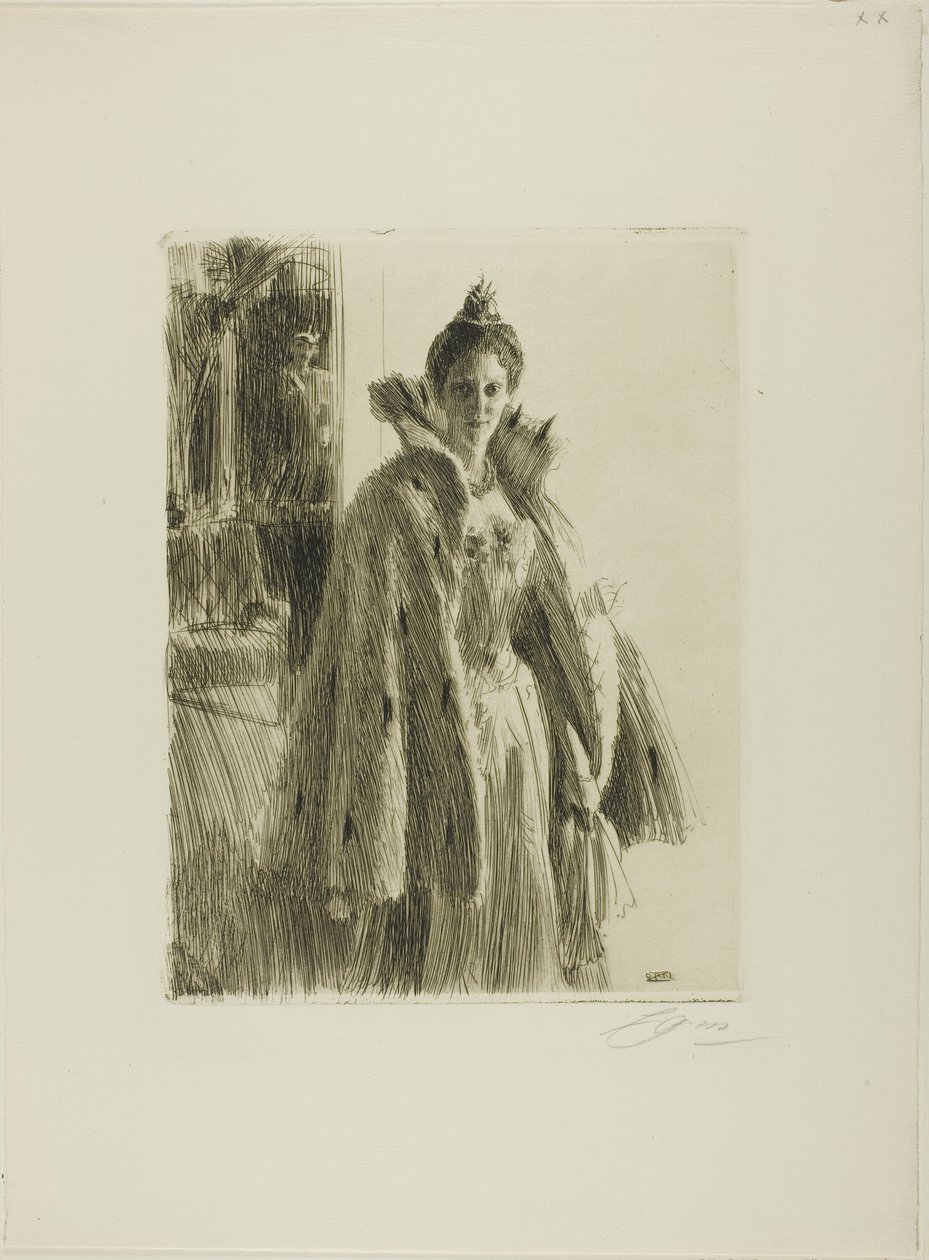 Ihre Königliche Hoheit Prinzessin Ingeborg von Schweden II von Anders Leonard Zorn